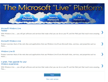 Tablet Screenshot of ms-windows-live.blogspot.com