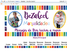 Tablet Screenshot of escuelademanualidadesbezaleel.blogspot.com