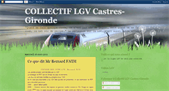 Desktop Screenshot of collectiflgvcastres.blogspot.com