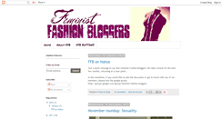 Desktop Screenshot of feministfashionbloggers.blogspot.com