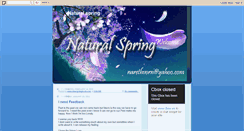 Desktop Screenshot of bluespringbook.blogspot.com