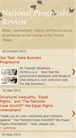Mobile Screenshot of nationalprogressive.blogspot.com