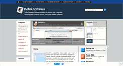 Desktop Screenshot of dobrisoftware.blogspot.com