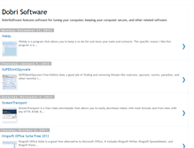 Tablet Screenshot of dobrisoftware.blogspot.com