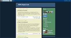 Desktop Screenshot of nepakayakclub.blogspot.com