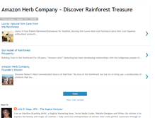 Tablet Screenshot of amazonherbdistributor.blogspot.com