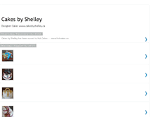 Tablet Screenshot of cakesbyshelley.blogspot.com