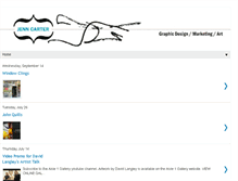 Tablet Screenshot of jenncarterportfolio.blogspot.com