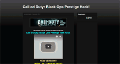 Desktop Screenshot of codblackopsprestige.blogspot.com