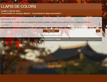 Tablet Screenshot of llapisdecolors.blogspot.com