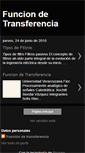 Mobile Screenshot of funciondetransferenciacapitulo3pas.blogspot.com