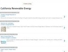 Tablet Screenshot of californiarenewableenergy.blogspot.com