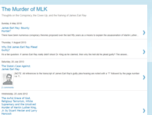 Tablet Screenshot of mlkmurder.blogspot.com
