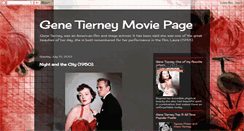 Desktop Screenshot of genetierneymoviepage.blogspot.com