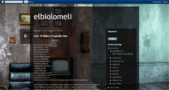 Desktop Screenshot of elbiolomeli.blogspot.com