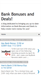 Mobile Screenshot of bankbonusesanddeals.blogspot.com