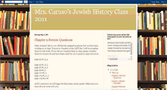 Desktop Screenshot of carusojewishhistory11.blogspot.com