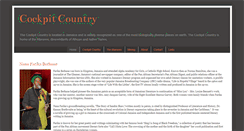 Desktop Screenshot of cockpitcountry.blogspot.com