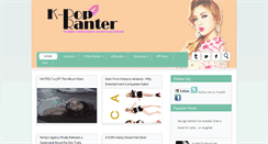 Desktop Screenshot of kpopranter.blogspot.com