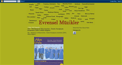 Desktop Screenshot of evrensel-muzikler.blogspot.com