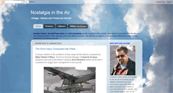 Desktop Screenshot of nostalgiaintheair.blogspot.com