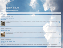 Tablet Screenshot of nostalgiaintheair.blogspot.com