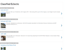 Tablet Screenshot of classifiedeclectic.blogspot.com