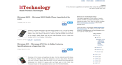 Desktop Screenshot of mobilephonesandtechnologies.blogspot.com