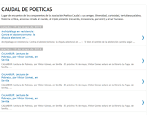 Tablet Screenshot of caudaldepoeticas.blogspot.com