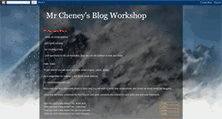 Desktop Screenshot of mrcheneyblogworkshop.blogspot.com