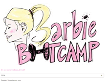 Tablet Screenshot of barbie-bootcamp.blogspot.com