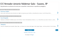 Tablet Screenshot of escolavaldemargalo.blogspot.com