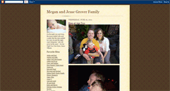 Desktop Screenshot of meganandjessegrover.blogspot.com