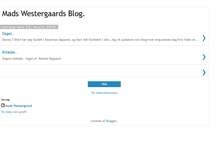 Tablet Screenshot of madswestergaard.blogspot.com