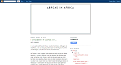 Desktop Screenshot of abroadinafrica10.blogspot.com