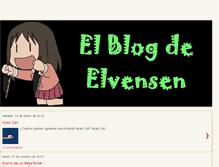 Tablet Screenshot of elvensen.blogspot.com