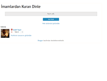 Tablet Screenshot of imamlardankurandinle.blogspot.com