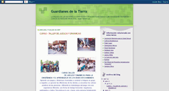 Desktop Screenshot of guardianesdelatierra.blogspot.com