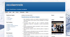Desktop Screenshot of escolaemrede.blogspot.com