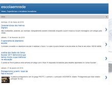 Tablet Screenshot of escolaemrede.blogspot.com