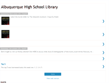 Tablet Screenshot of albuquerquebulldogslibrary.blogspot.com