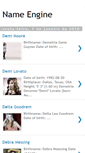 Mobile Screenshot of namengine.blogspot.com