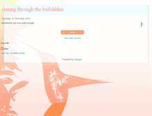 Tablet Screenshot of cuttingthroughthebullshhhit.blogspot.com