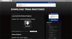 Desktop Screenshot of download-trina-ringtones.blogspot.com