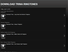 Tablet Screenshot of download-trina-ringtones.blogspot.com