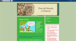 Desktop Screenshot of finedelmondoedintorni.blogspot.com