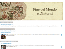 Tablet Screenshot of finedelmondoedintorni.blogspot.com