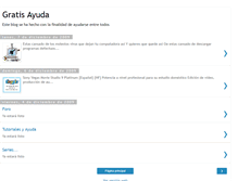 Tablet Screenshot of gratis-ayuda.blogspot.com