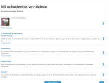 Tablet Screenshot of milochocientosveinticinco.blogspot.com