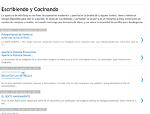 Tablet Screenshot of escribiendoycocinando.blogspot.com